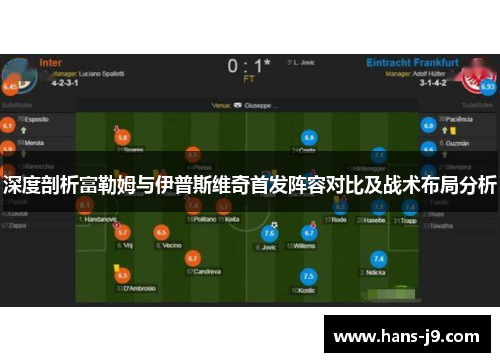 深度剖析富勒姆与伊普斯维奇首发阵容对比及战术布局分析